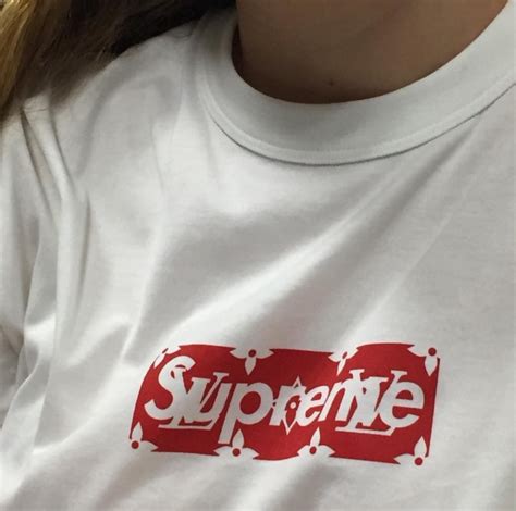 lv supreme box logo t shirt|supreme x louis vuitton jacket.